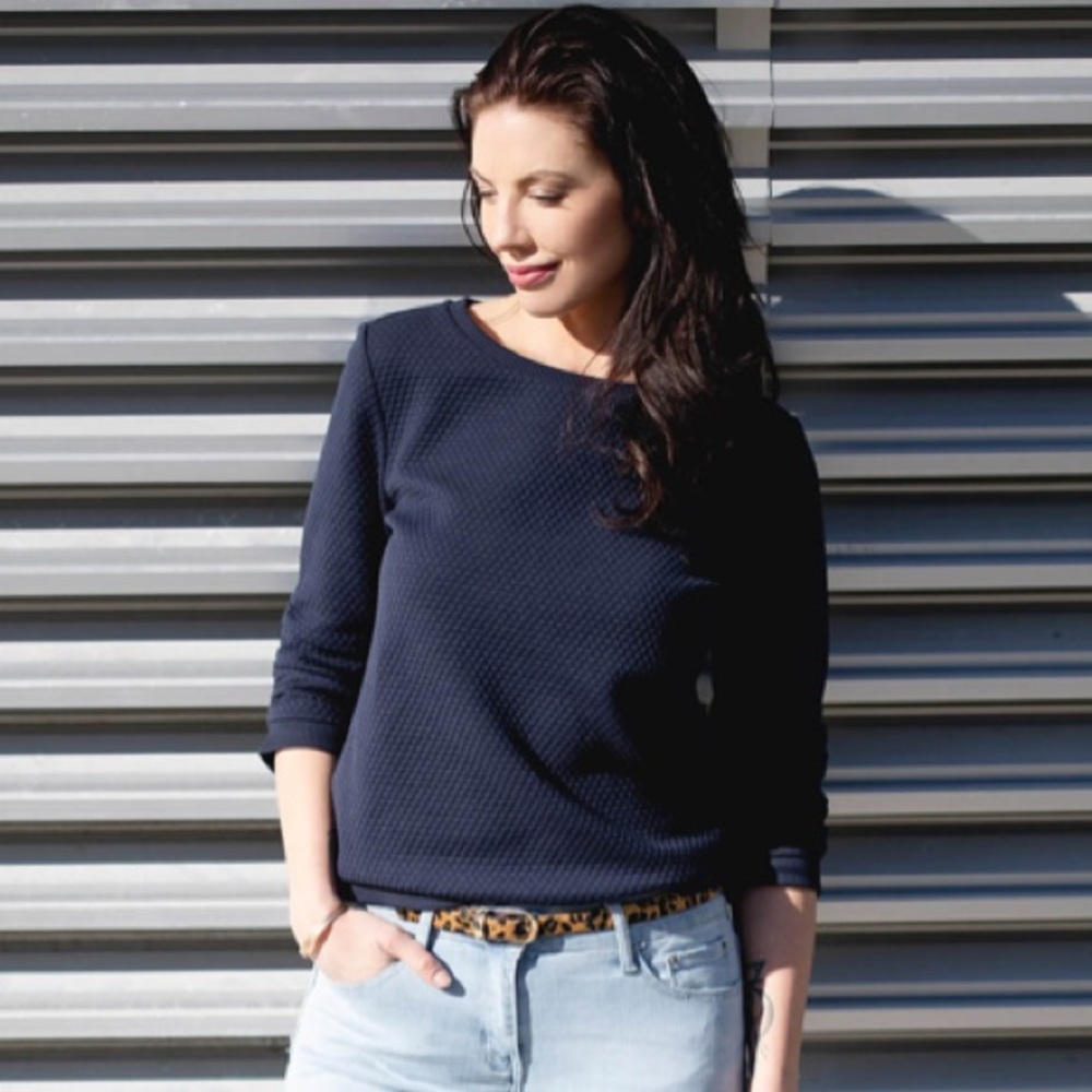 Silver Icing “on the dotted line” top